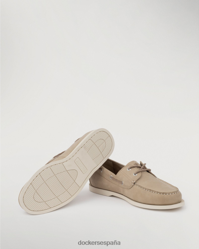 zapatos náuticos vargas hombres Dockers piedra - bronceado zapatos 8F04061015