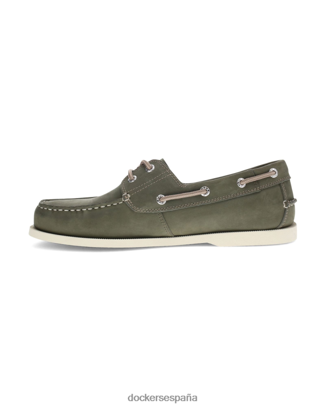 zapatos náuticos vargas hombres Dockers verde oliva zapatos 8F04061016