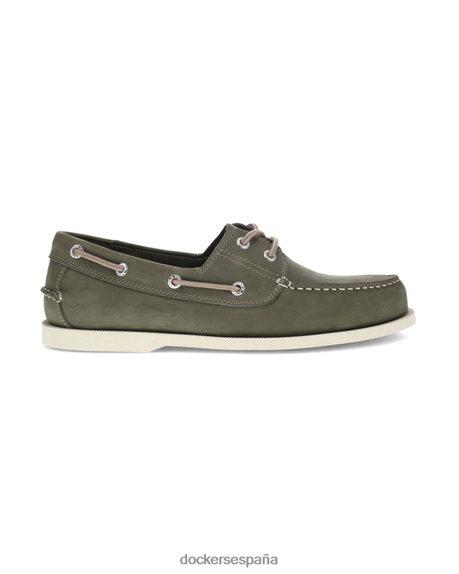 zapatos náuticos vargas hombres Dockers verde oliva zapatos 8F04061016