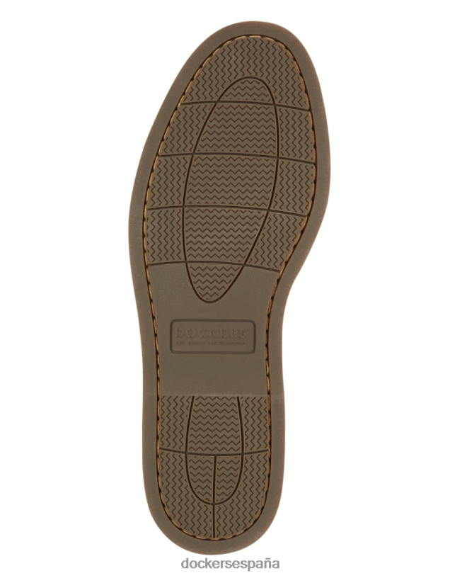 zapatos náuticos vargas hombres Dockers óxido - marrón zapatos 8F04061013