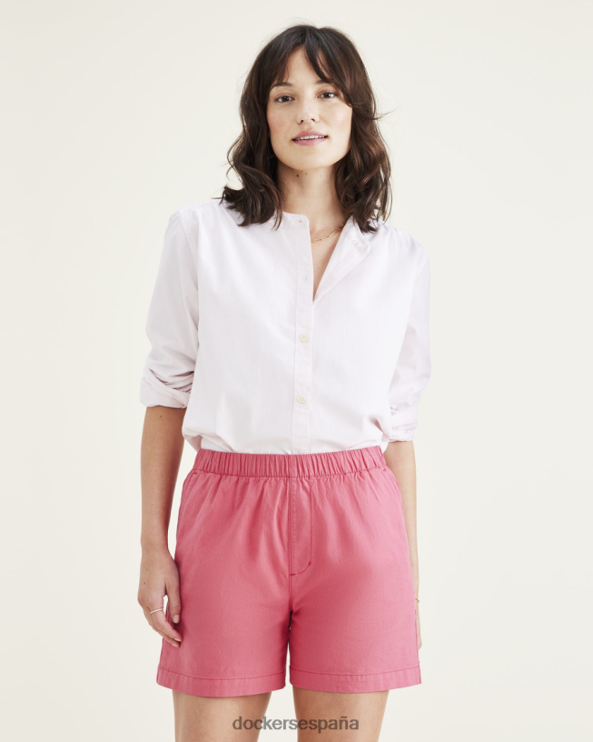 abotonado, ajuste regular mujer Dockers cuarzo rosa - rosa ropa 8F04061228