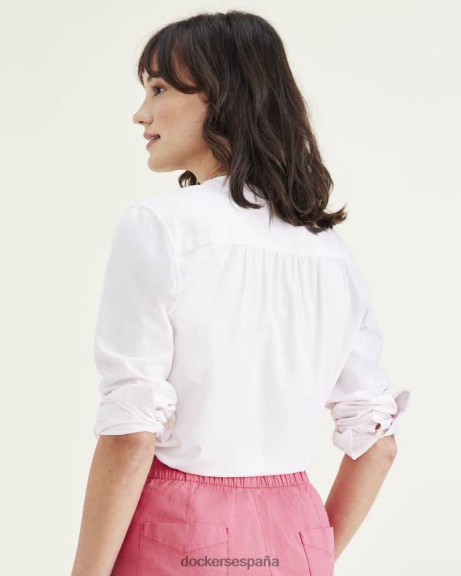 abotonado, ajuste regular mujer Dockers cuarzo rosa - rosa ropa 8F04061228