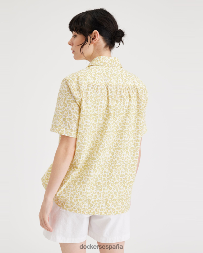 abotonado favorito, ajuste regular mujer Dockers rodaja de piña - amarilla ropa 8F04061125