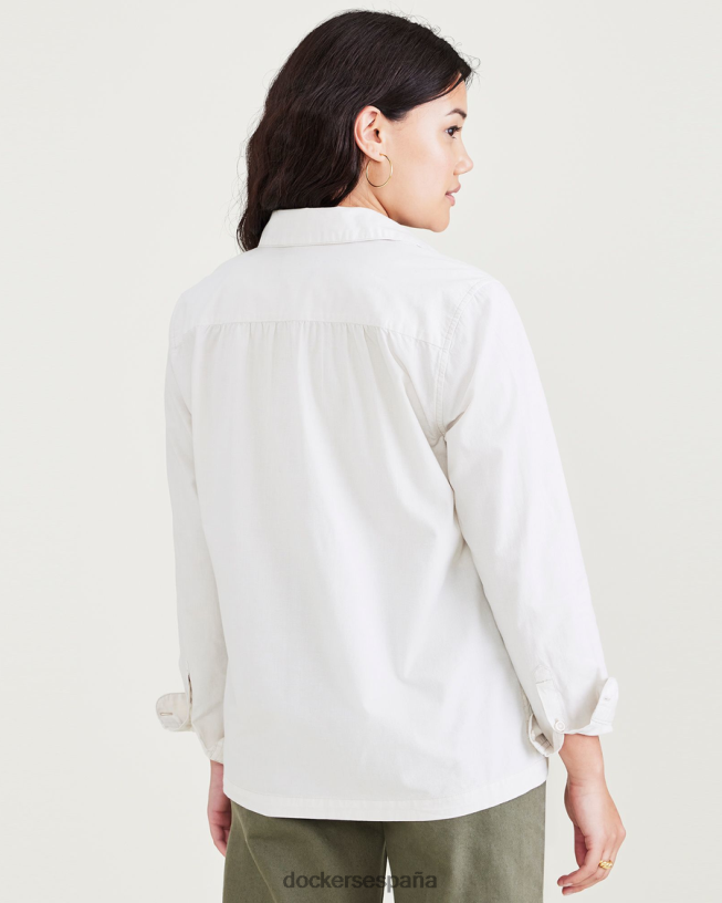 camisa favorita con botones, corte regular mujer Dockers Sáhara caqui ropa 8F04061253