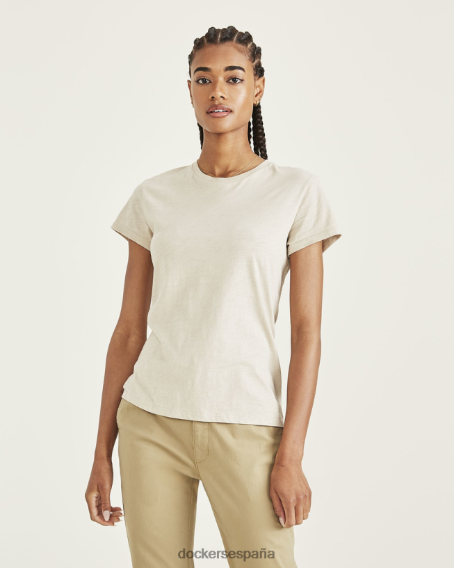 camiseta favorita, corte ajustado mujer Dockers Sáhara caqui ropa 8F04061238