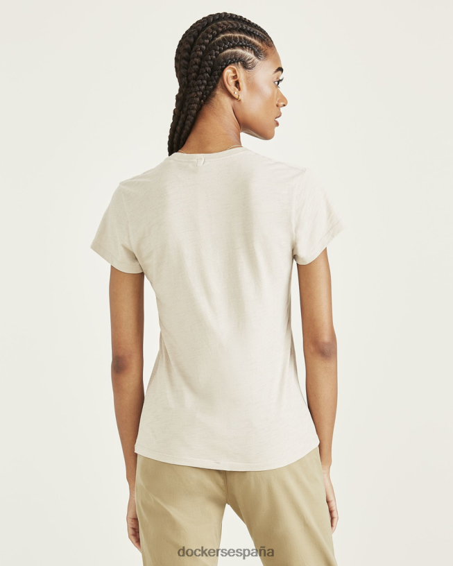 camiseta favorita, corte ajustado mujer Dockers Sáhara caqui ropa 8F04061238