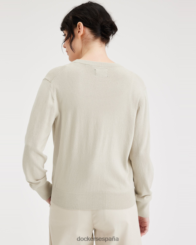 cárdigan, corte regular mujer Dockers arena - gris ropa 8F04061147