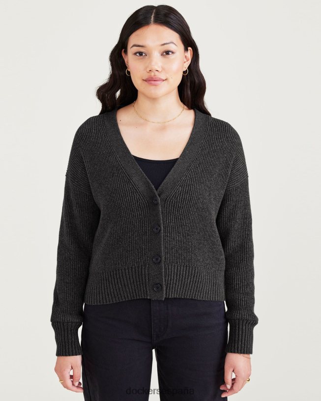 cárdigan corto, corte relajado mujer Dockers ragtime hermoso negro - negro ropa 8F04061279