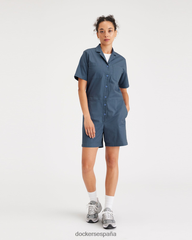 mono corto, ajuste relajado mujer Dockers índigo vintage - azul ropa 8F04061168