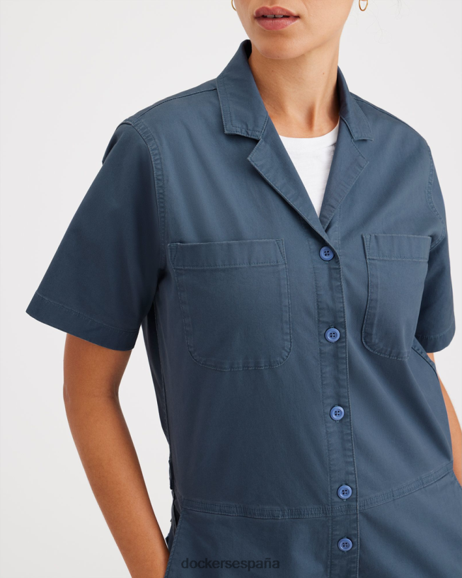 mono corto, ajuste relajado mujer Dockers índigo vintage - azul ropa 8F04061168