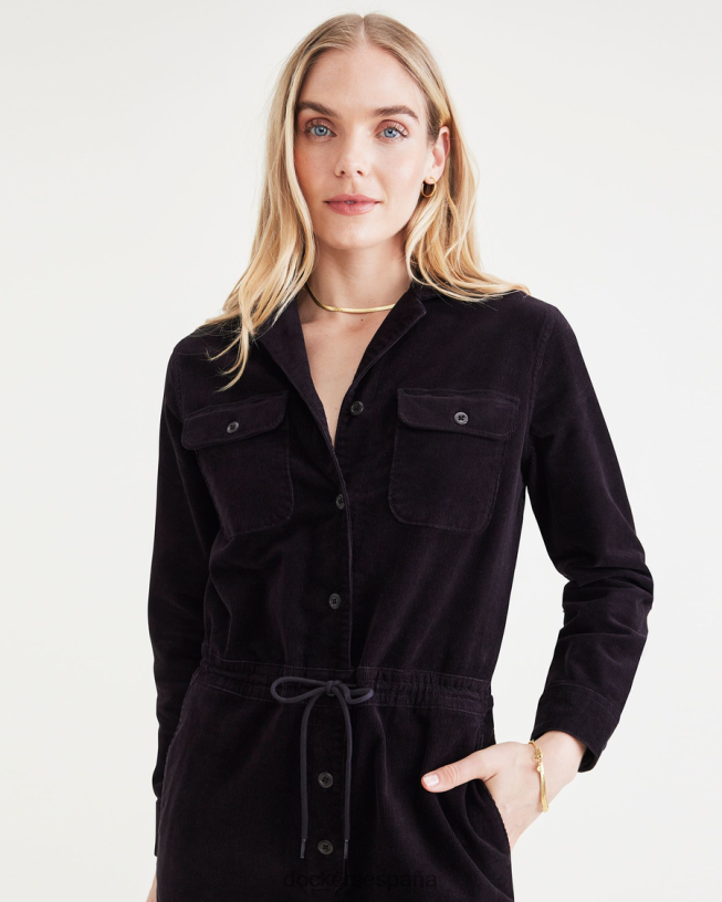 mono mujer Dockers frijol negro - negro ropa 8F04061340