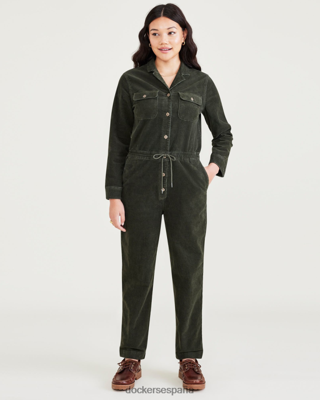 mono mujer Dockers noche del bosque - verde ropa 8F04061339