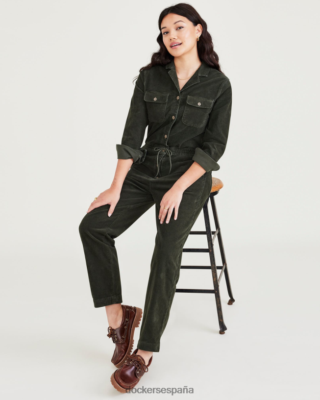 mono mujer Dockers noche del bosque - verde ropa 8F04061339