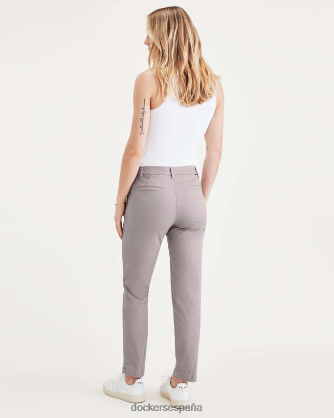 chinos de fin de semana, corte ajustado: edición premium mujer Dockers paloma morada ropa 8F04061222