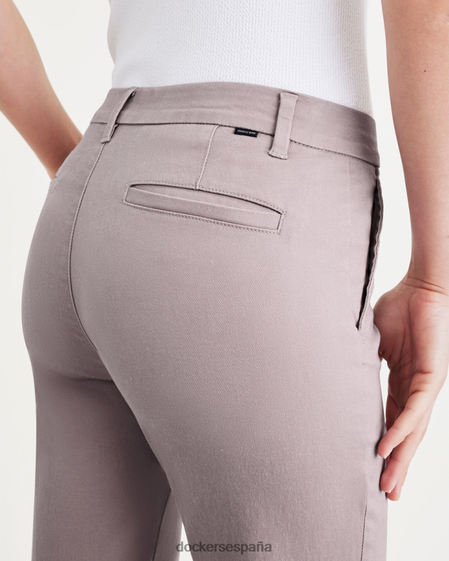 chinos de fin de semana, corte ajustado: edición premium mujer Dockers paloma morada ropa 8F04061222