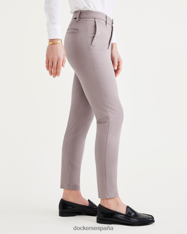 chinos de fin de semana, corte ajustado: edición premium mujer Dockers paloma morada ropa 8F04061312