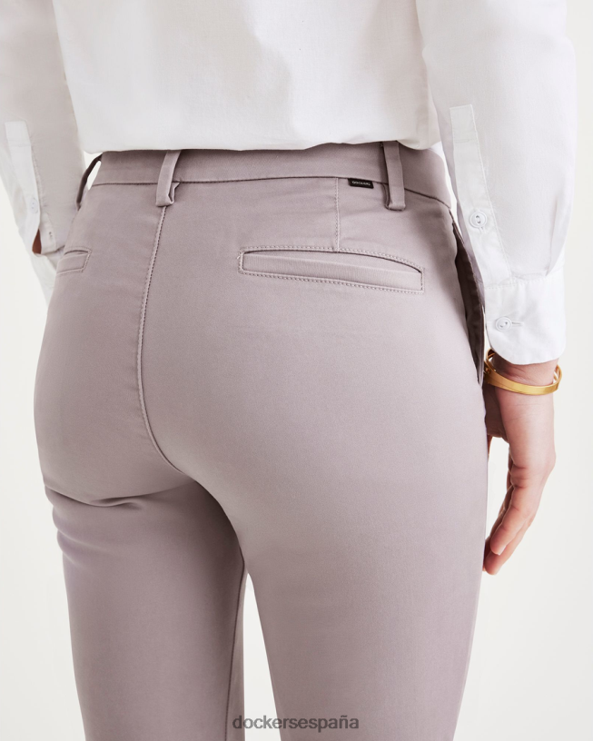 chinos de fin de semana, corte ajustado: edición premium mujer Dockers paloma morada ropa 8F04061312