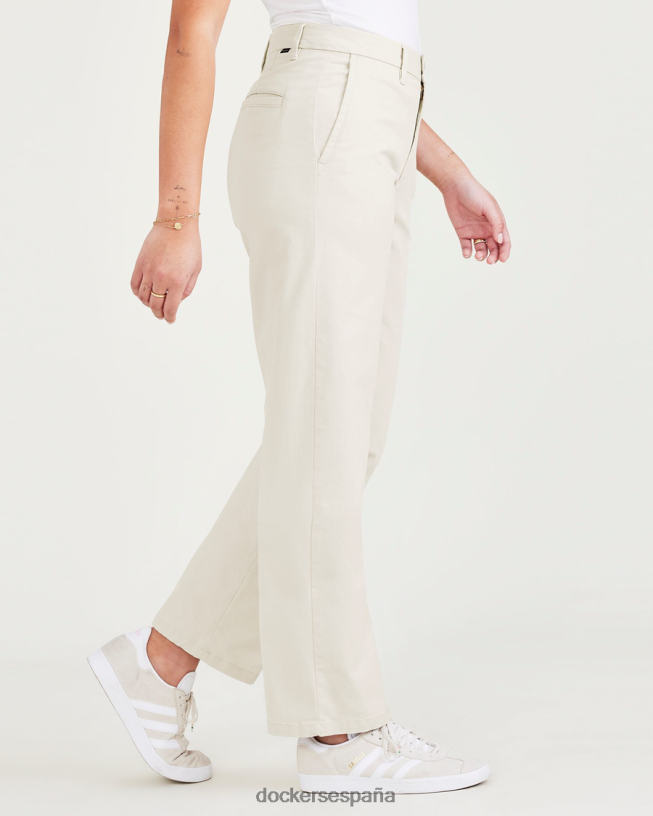 chinos de fin de semana, corte recto mujer Dockers Sáhara caqui ropa 8F04061115