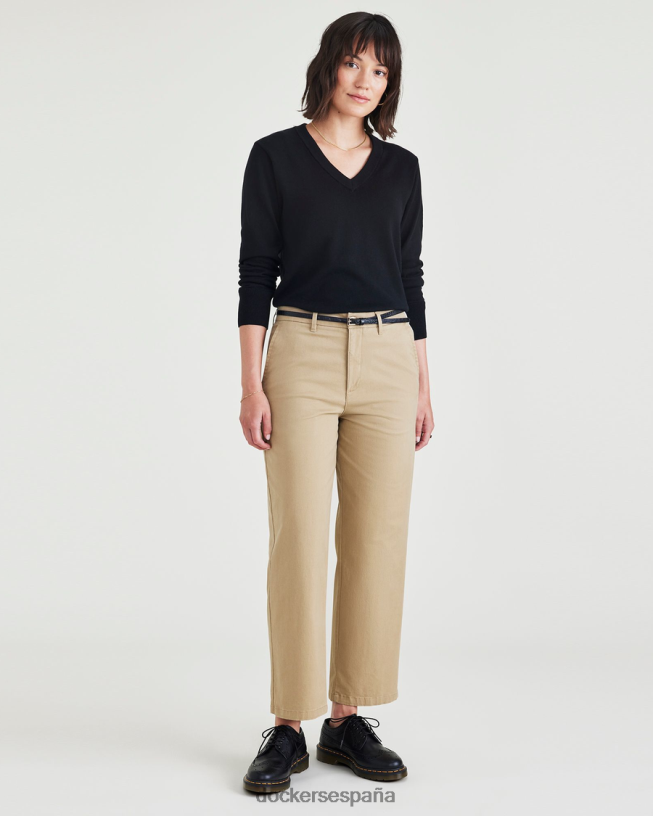chinos de fin de semana, corte recto mujer Dockers cosecha de oro - bronceado ropa 8F04061117