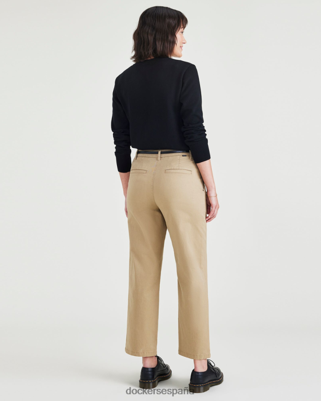 chinos de fin de semana, corte recto mujer Dockers cosecha de oro - bronceado ropa 8F04061117