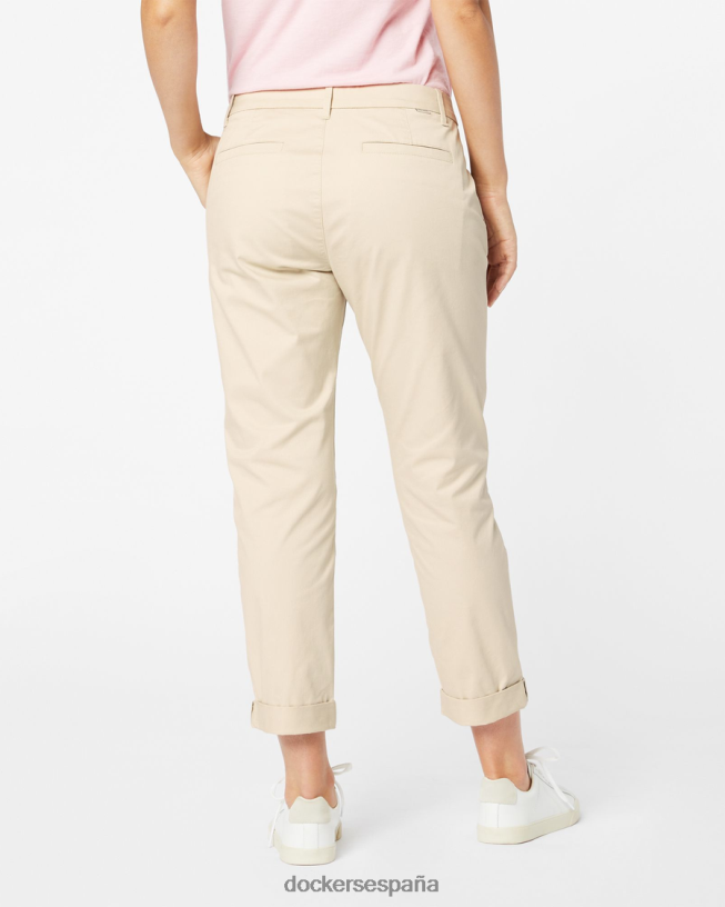 chinos de fin de semana, corte slim mujer Dockers Sáhara caqui ropa 8F04061188