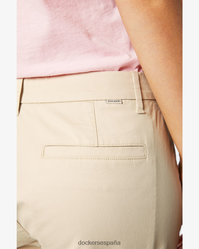 chinos de fin de semana, corte slim mujer Dockers Sáhara caqui ropa 8F04061188