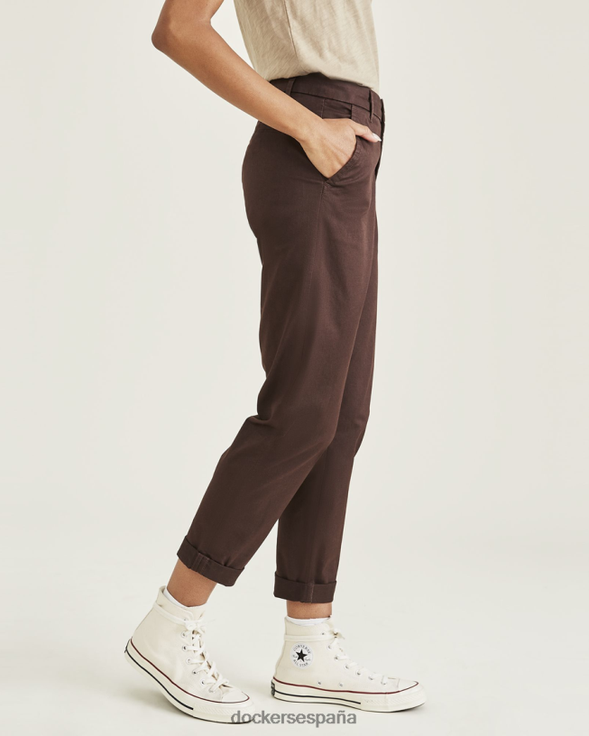 chinos de fin de semana, corte slim mujer Dockers topo - rojo ropa 8F04061310