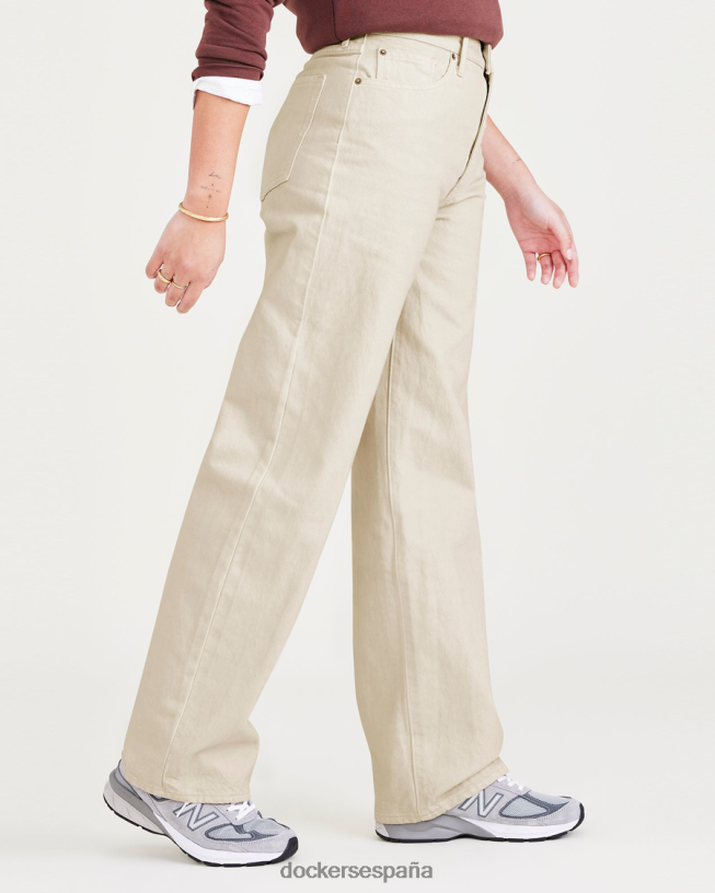 jeans de talle medio, ajuste relajado mujer Dockers broncearse ropa 8F04061296