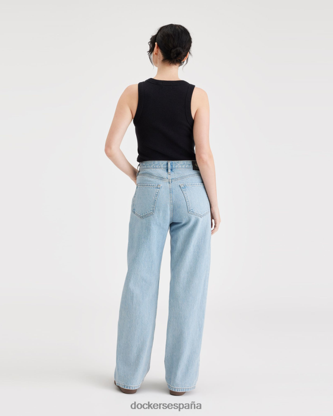 jeans de talle medio, ajuste relajado mujer Dockers monte - bronceado ropa 8F04061198
