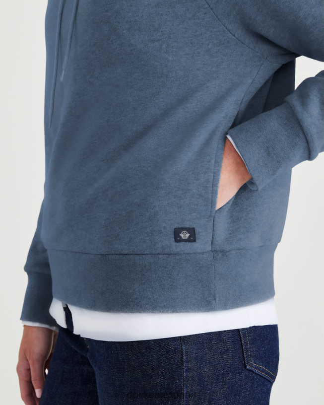 sudadera con capucha popover, ajuste relajado mujer Dockers fusión azul - azul ropa 8F04061244
