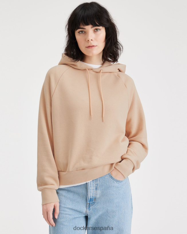 sudadera con capucha y corte estándar mujer Dockers flor de manzano - naranja ropa 8F04061123