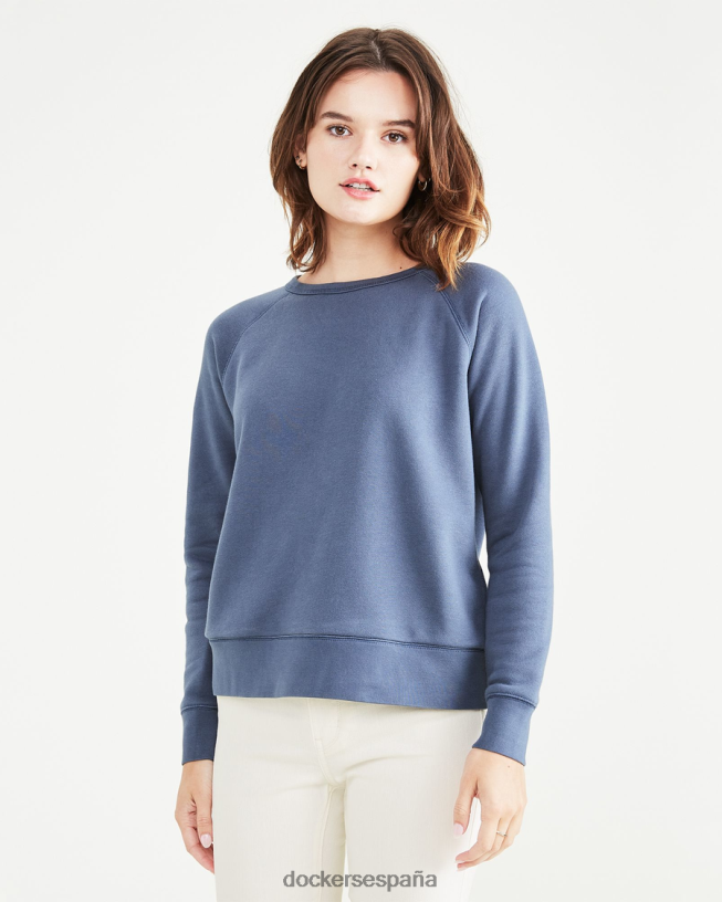 sudadera con icono, ajuste clásico mujer Dockers índigo vintage - azul ropa 8F04061260