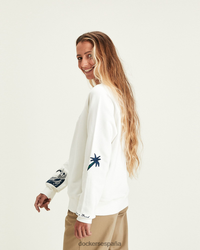 sudadera maud le car icon mujer Dockers greige sin teñir - gris ropa 8F04061196