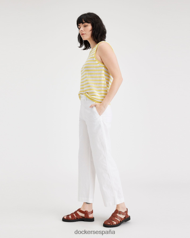 suéter sin mangas, ajuste regular mujer Dockers rodaja de piña amar - amarillo ropa 8F04061134