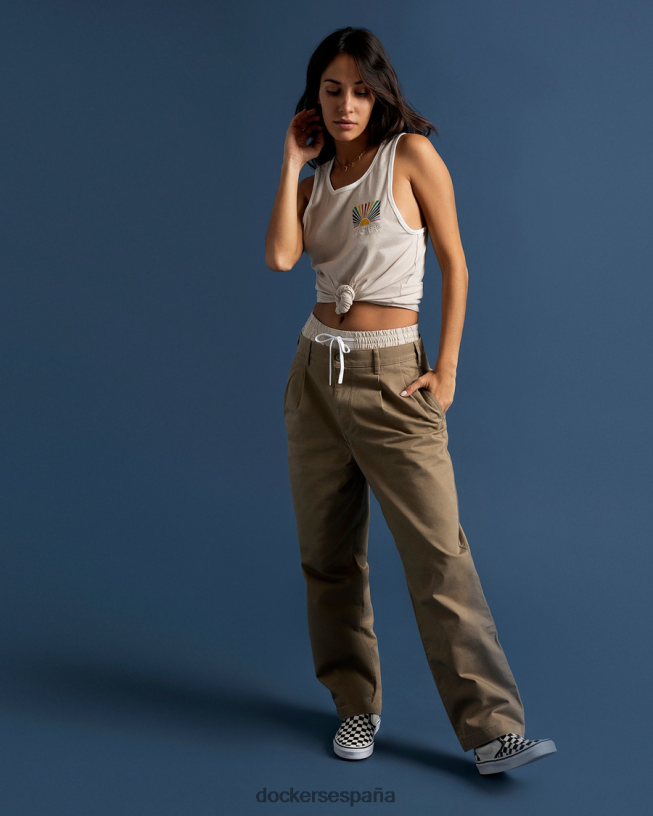 tanque de orgullo mujer Dockers caqui ropa 8F0406428