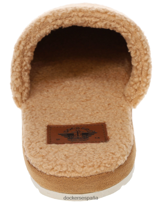 Slip-on acolchado con micro-sherpa mujer Dockers visón marrón zapatos 8F04061206